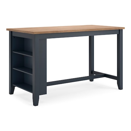 Kaiser Blue Counter Height Table