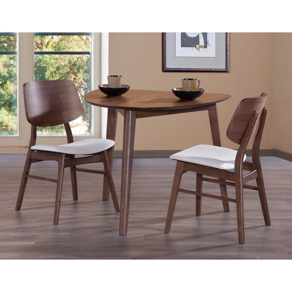 nd brown table w  base attached   