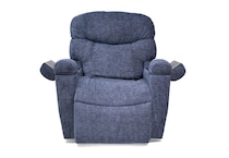 noah midnight wall recliner   