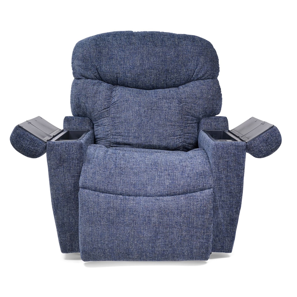noah midnight wall recliner   