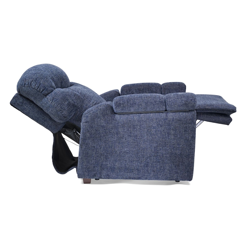 noah midnight wall recliner   