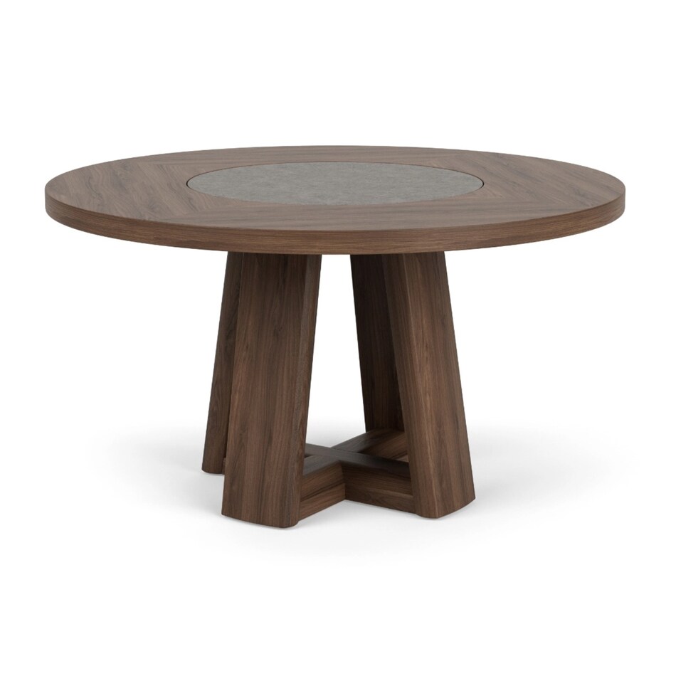 nouveau walnut casual standard height   