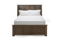 oak  deep grey finish solid wood bedroom wqn  