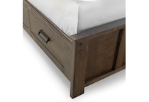 oak  deep grey finish solid wood bedroom wqn  