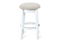 oak washed dove white x fabric solid wood dining   