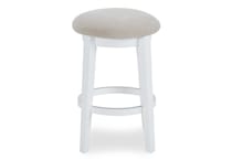 oak washed dove white x fabric solid wood dining   