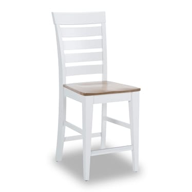 Gourmet Ladderback Counter Stool
