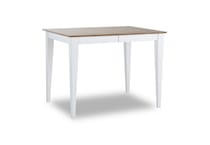 oak washed dove white solid wood dining   