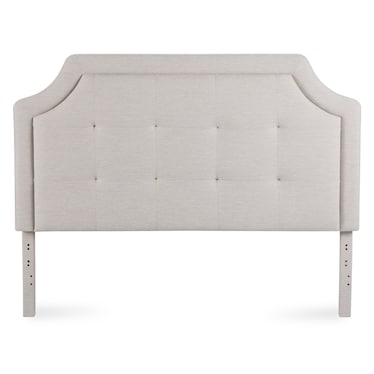 Carlisle Oat Queen Upholstered Headboard