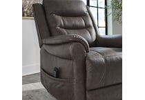 oatman umber wall recliner   