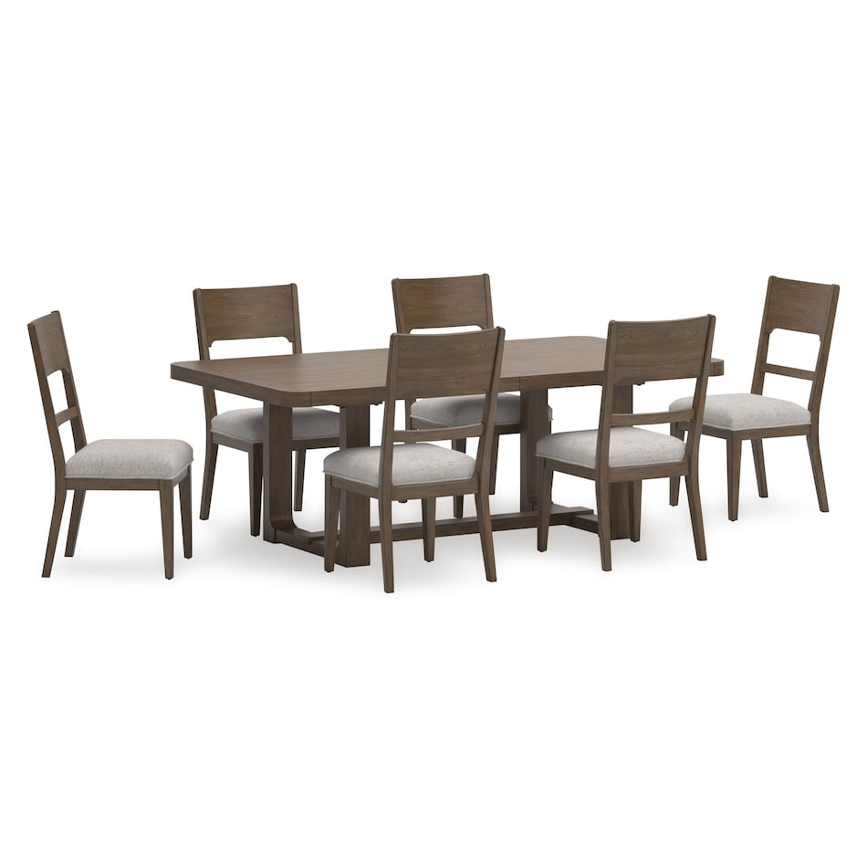 oatmeal light brown country formal dining room adp  