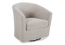 oatmeal swivel rocker chair   