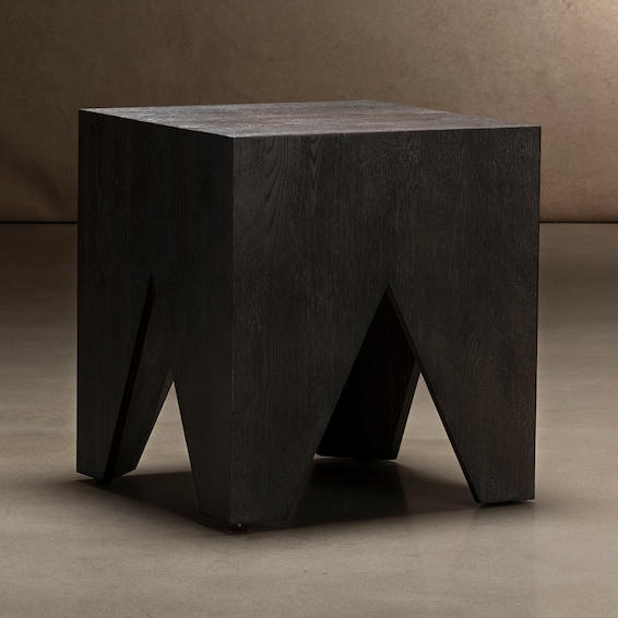 Obsidian End Table