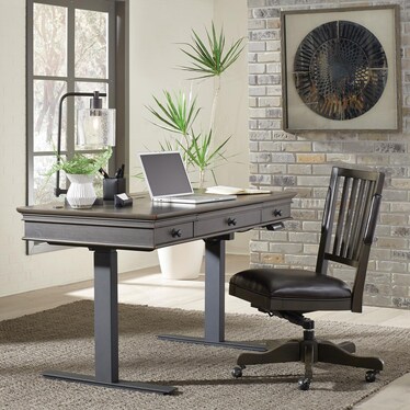 Emerson Adjustable Lift-Top Desk