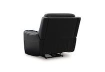 onyx leathermatch sofa   