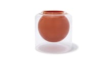 orange august haven candle light   