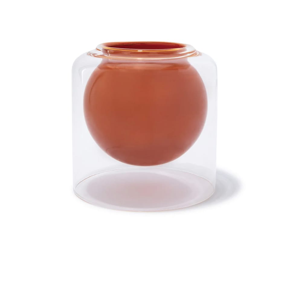 orange august haven candle light   