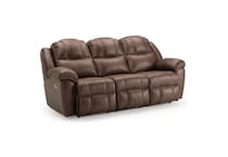 outlier walnut casual transitional recl sofa   