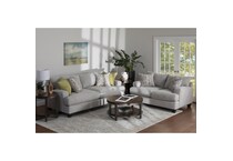 p gray fabric sofa   
