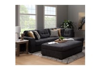 p gray sectional package ppc  