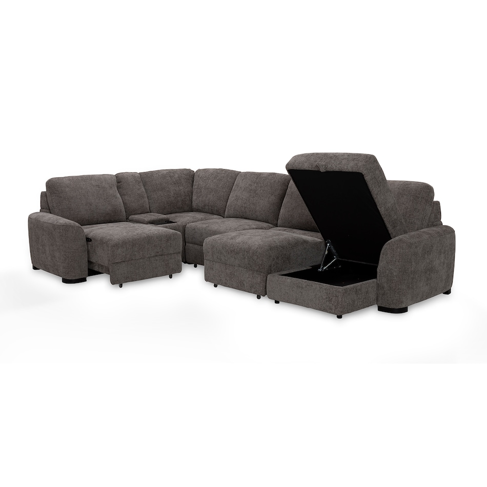 paris brown casual transitional recl sofa mpc  