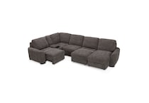 paris brown casual transitional recl sofa mpc  