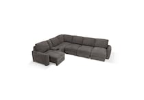 paris brown casual transitional recl sofa mpc  