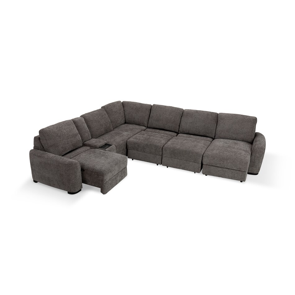 paris brown casual transitional recl sofa mpc  