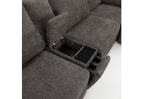 paris brown casual transitional recl sofa mpc  