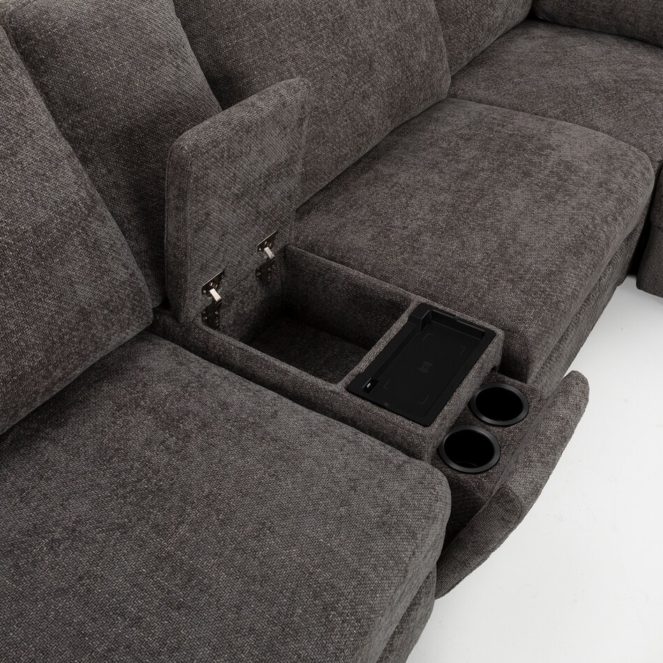 paris brown casual transitional recl sofa mpc  