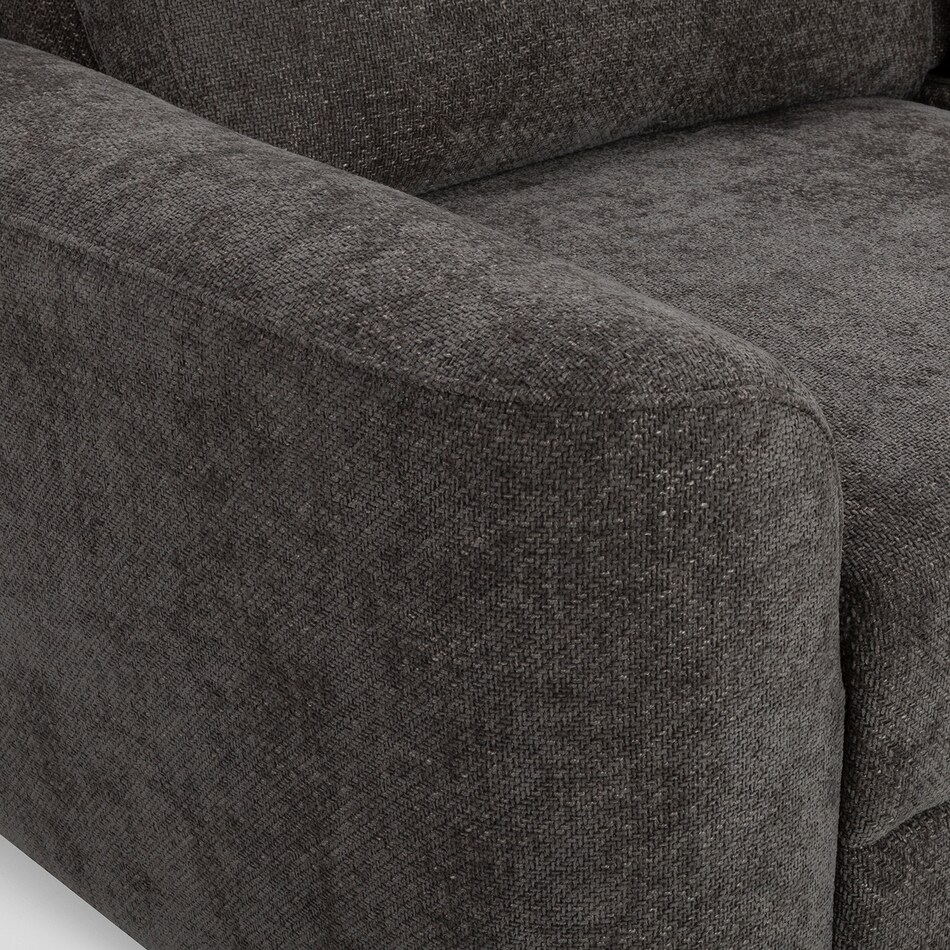paris brown casual transitional recl sofa mpc  