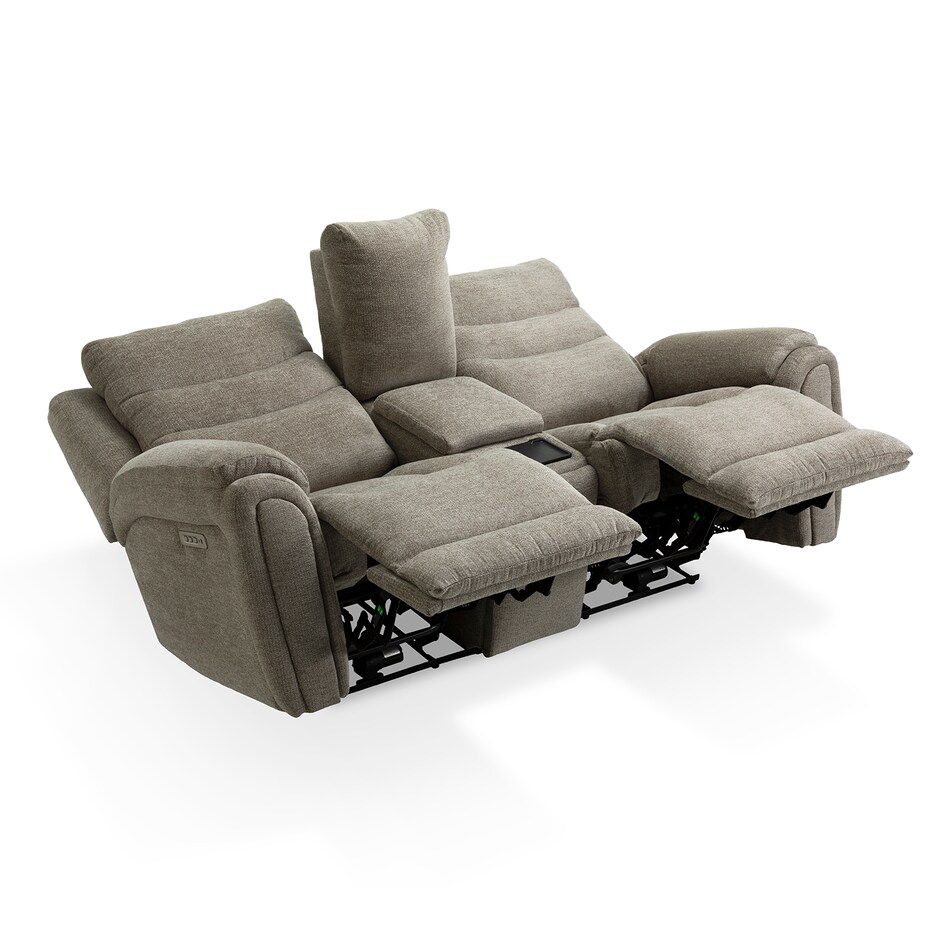 parkway   casual transitional recl sofa   