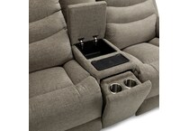 parkway   casual transitional recl sofa   