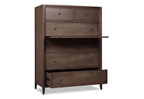 pecan pie casual transitional bedroom   