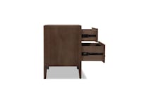 pecan pie casual transitional bedroom   