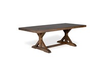 pecan washed solid wood dining ctb  