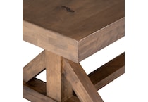 pecan washed solid wood dining ctb  