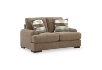 pecan casual sofas   