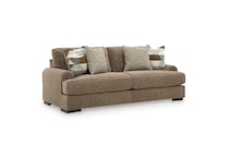 pecan casual sofas   