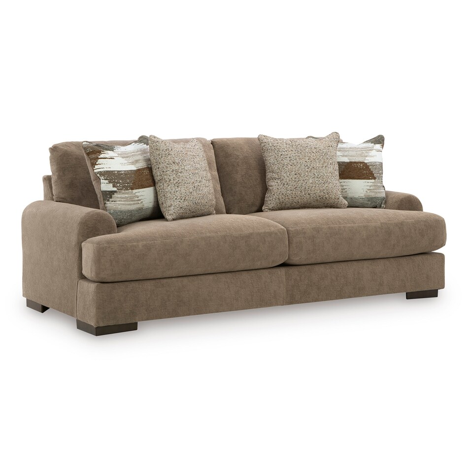 pecan casual sofas   