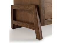 pecan casual transitional bedroom   