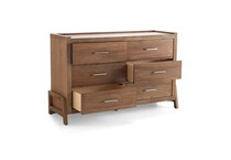 pecan casual transitional bedroom   