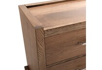 pecan casual transitional bedroom   