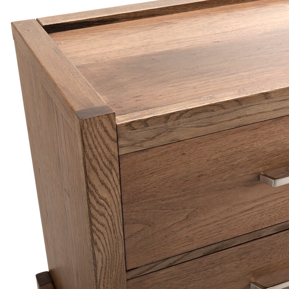 pecan casual transitional bedroom   