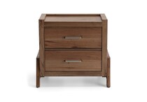 pecan casual transitional bedroom   