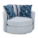 persia india blue sectional stationary   