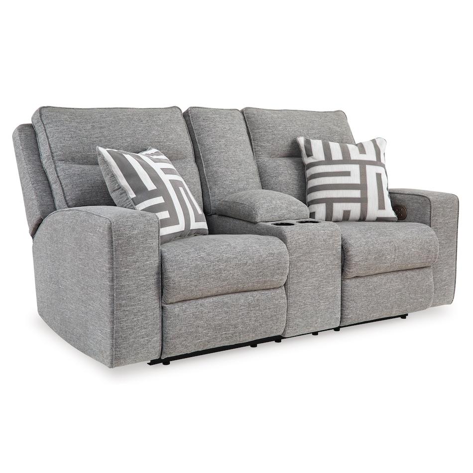 pewter casual transitional recl sofa   