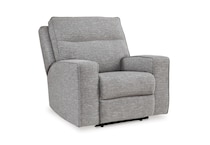 pewter casual transitional recl sofa   