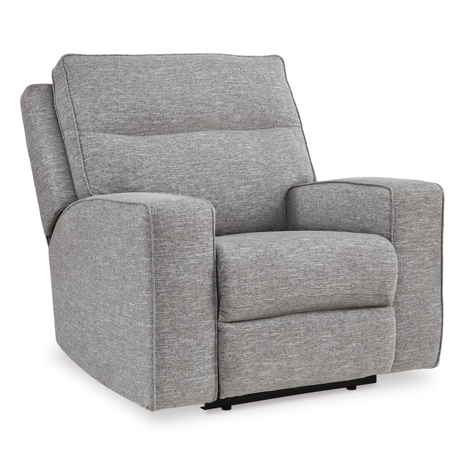pewter casual transitional recl sofa   