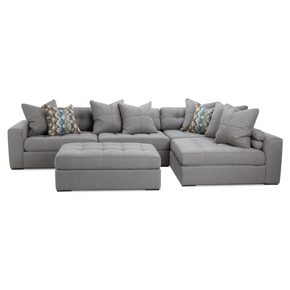 peyton slate contemporary sofas jsec  